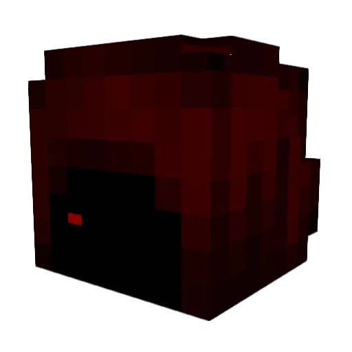 l949 Minecraft avatar head, 3D render