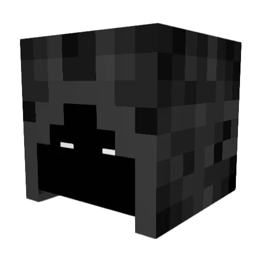 lACENINEl Minecraft avatar head, 3D render