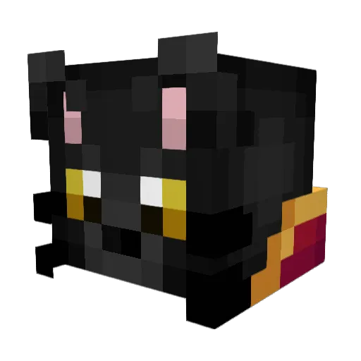 lBeckc Minecraft avatar head, 3D render