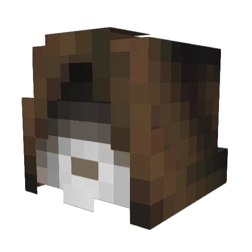 lBloodwingl Minecraft avatar head, 3D render