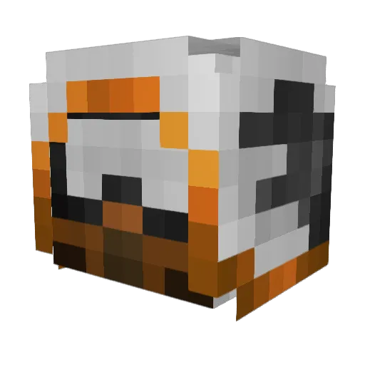 lCozenl Minecraft avatar head, 3D render
