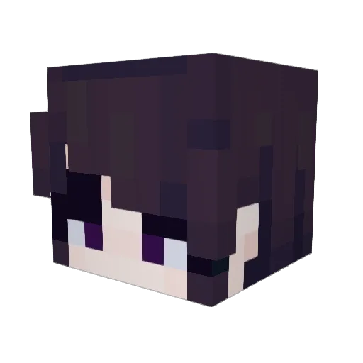 lDannZz Minecraft avatar head, 3D render