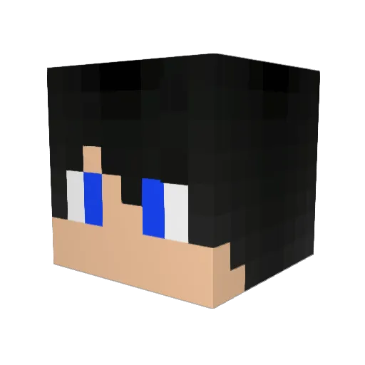 lDi_Kl Minecraft avatar head, 3D render