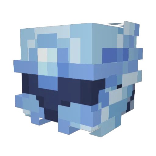 lDolph1nl Minecraft avatar head, 3D render