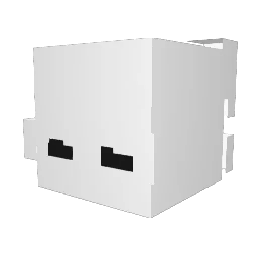 lDraxelcito_ Minecraft avatar head, 3D render