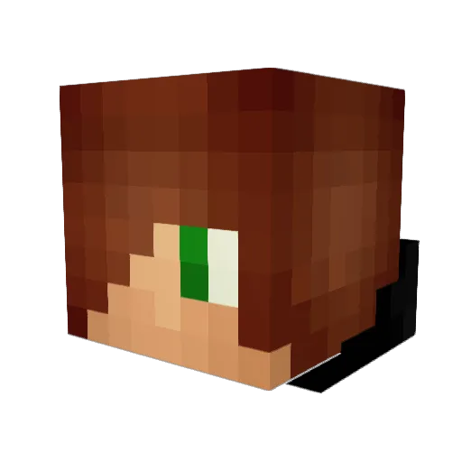 lFrost75l Minecraft avatar head, 3D render