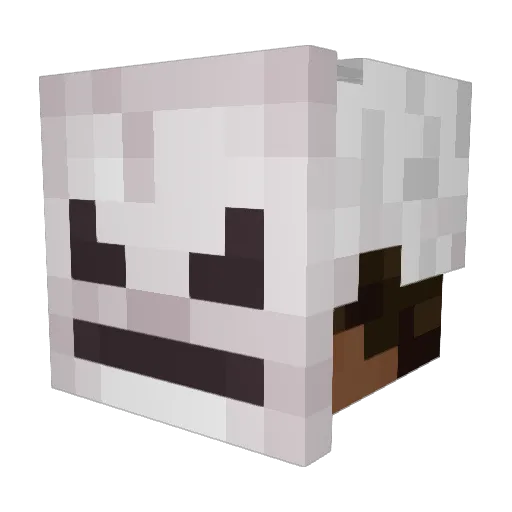 lGoku_ Minecraft avatar head, 3D render