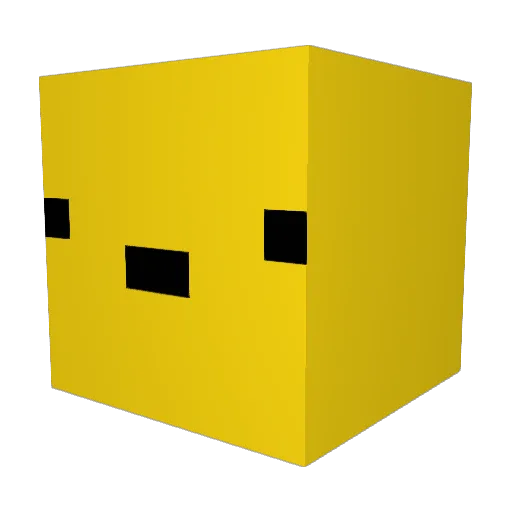 lHazzy Minecraft avatar head, 3D render