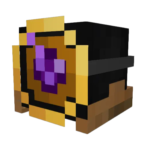 lHbCrazy Minecraft avatar head, 3D render