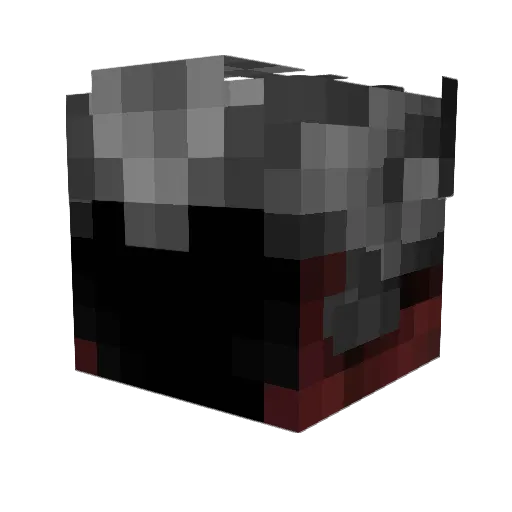 lHydral Minecraft avatar head, 3D render