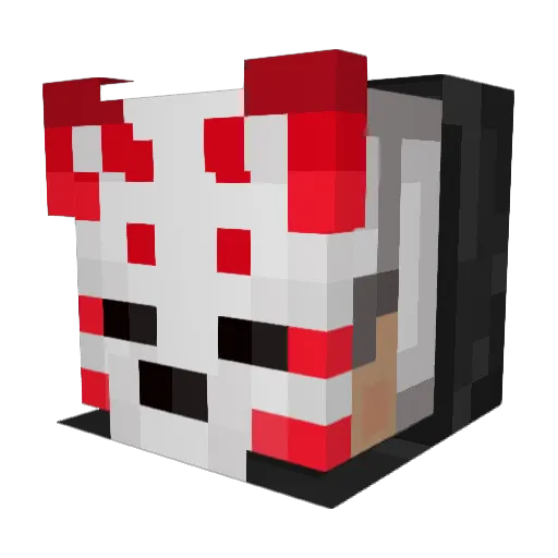 lI_Kitzune09_Il Minecraft avatar head, 3D render