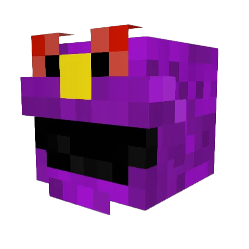 lK1NGl Minecraft avatar head, 3D render