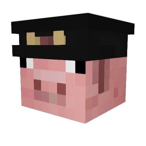 lKevinZ Minecraft avatar head, 3D render