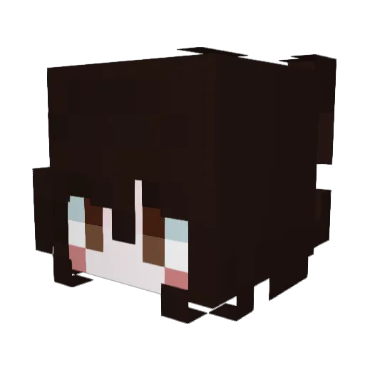 lKyot0 Minecraft avatar head, 3D render