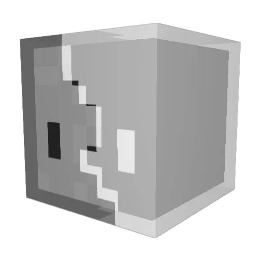 lL0VELATINAS Minecraft avatar head, 3D render