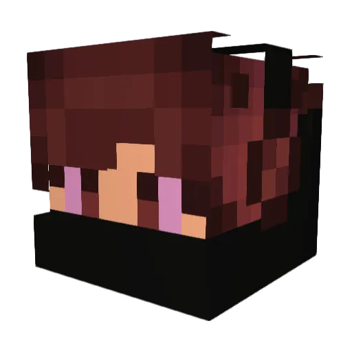 lLordGrim Minecraft avatar head, 3D render