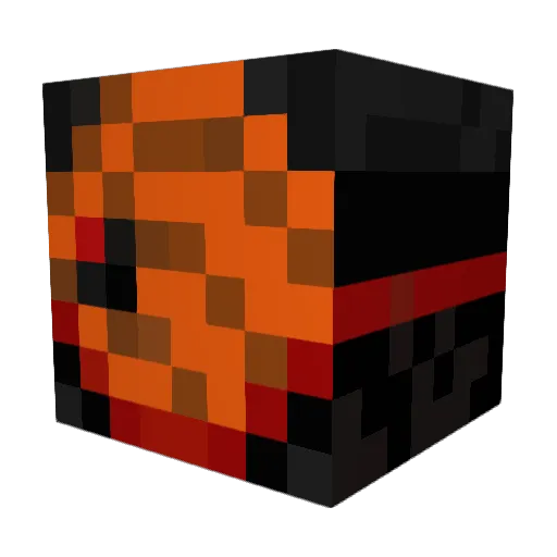 lLuLuXx Minecraft avatar head, 3D render