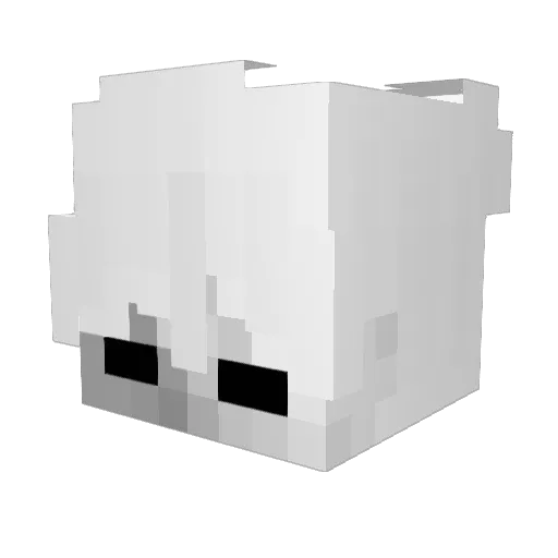 lOlAIMloL12345 Minecraft avatar head, 3D render