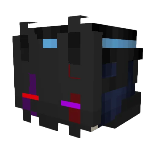 lRitalin Minecraft avatar head, 3D render