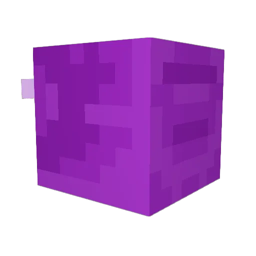 lYS_END Minecraft avatar head, 3D render