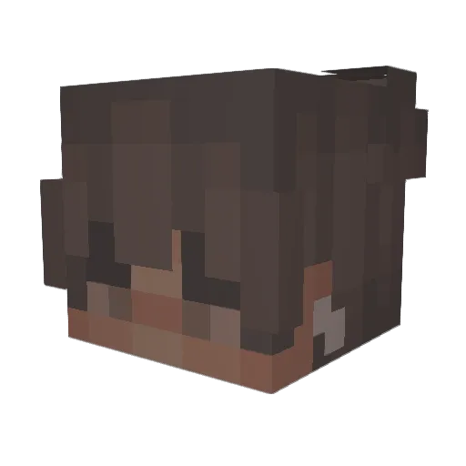 l_Optic_l Minecraft avatar head, 3D render