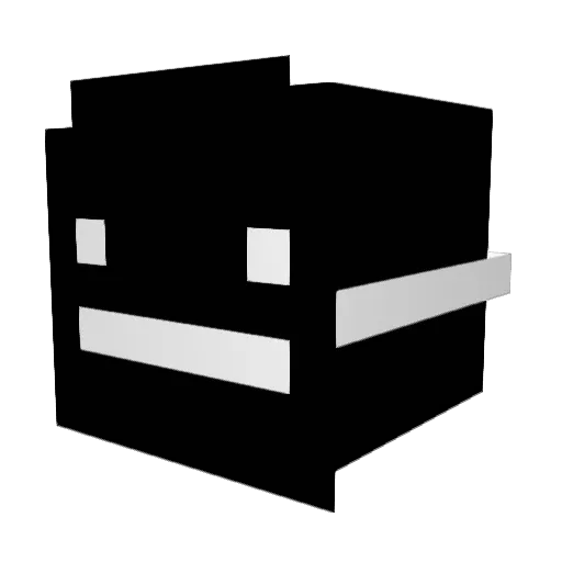 l_paradox Minecraft avatar head, 3D render