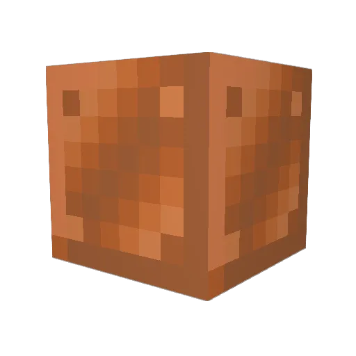 l_sp Minecraft avatar head, 3D render