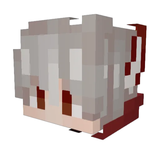 laapreme Minecraft avatar head, 3D render