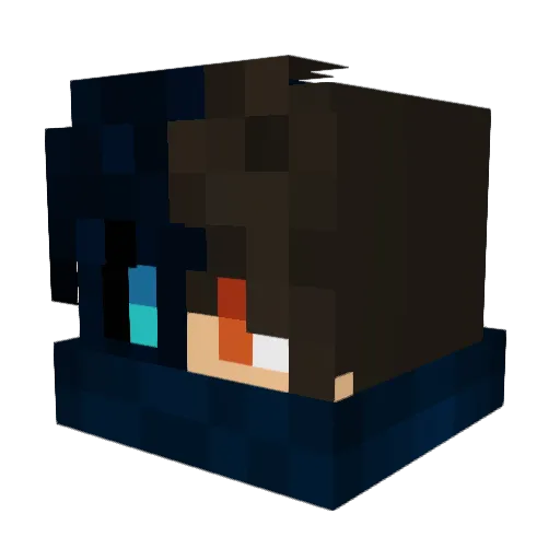 labanane27 Minecraft avatar head, 3D render