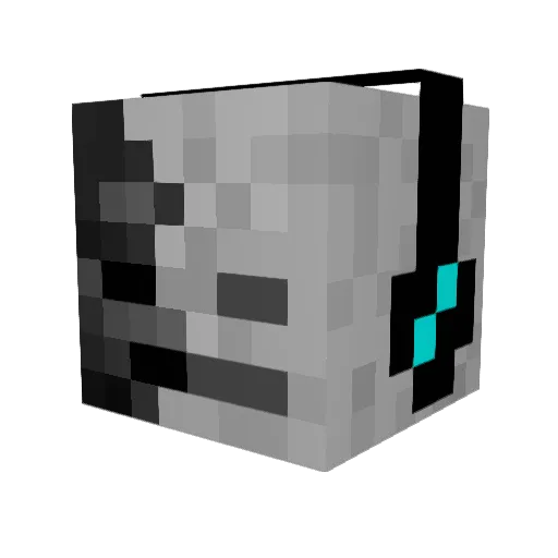 labjobbs Minecraft avatar head, 3D render