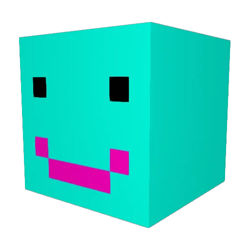 lablancs Minecraft avatar head, 3D render