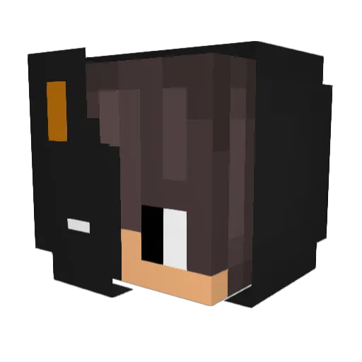 labrat127 Minecraft avatar head, 3D render