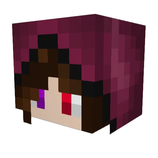 laceface3000 Minecraft avatar head, 3D render
