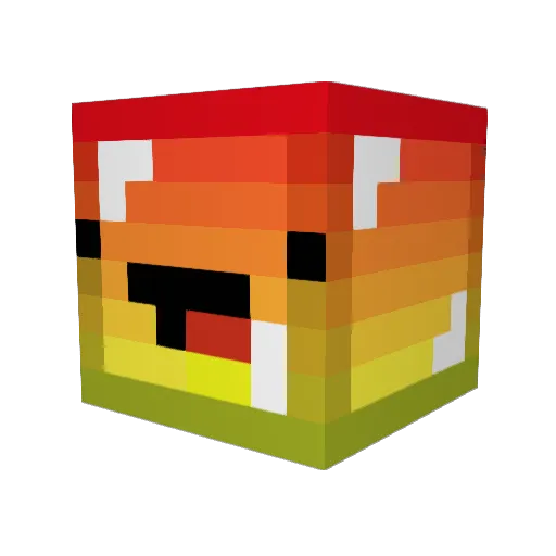 lach11003 Minecraft avatar head, 3D render