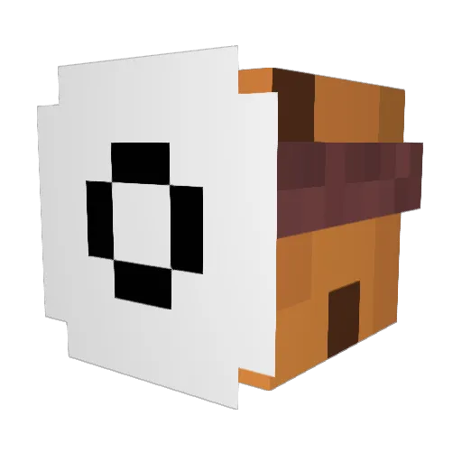 lachlan3639 Minecraft avatar head, 3D render