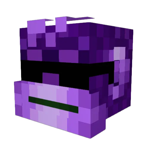 lachlanhammond Minecraft avatar head, 3D render