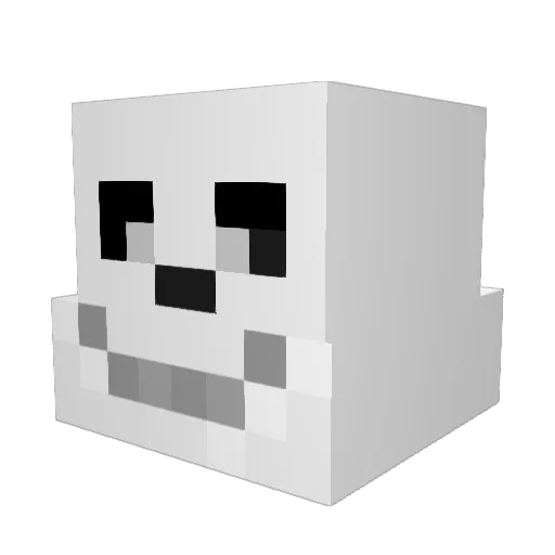 lachlanjames2003 Minecraft avatar head, 3D render