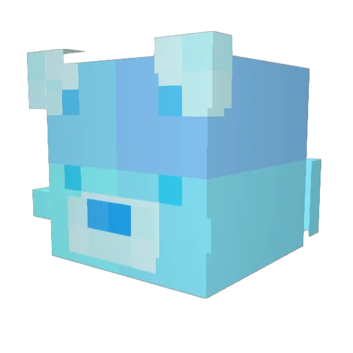 lachsfilet2478 Minecraft avatar head, 3D render