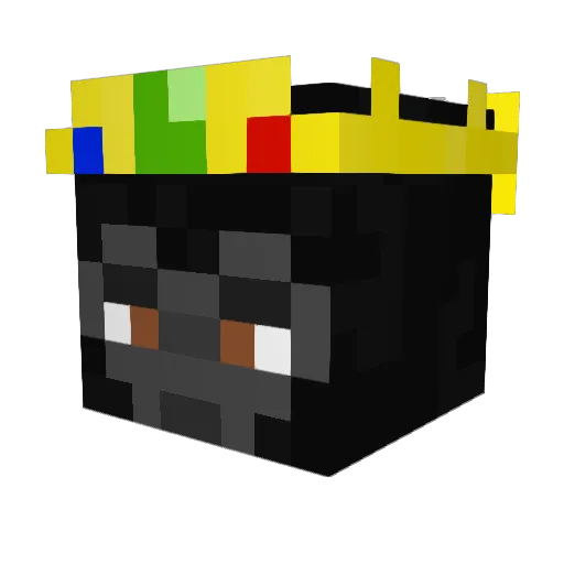 lachylol Minecraft avatar head, 3D render