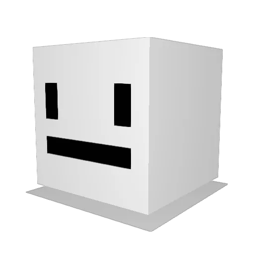 lacp4 Minecraft avatar head, 3D render