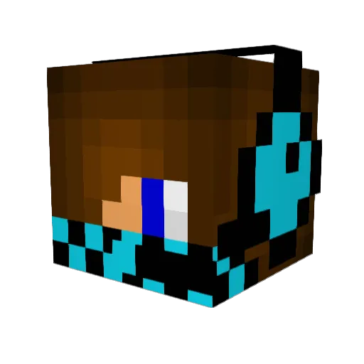 lacras2004 Minecraft avatar head, 3D render