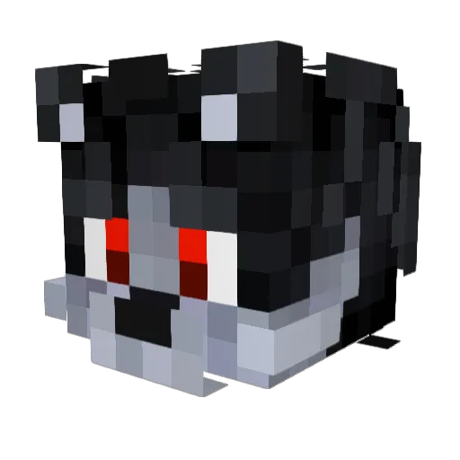 ladidastwitch Minecraft avatar head, 3D render