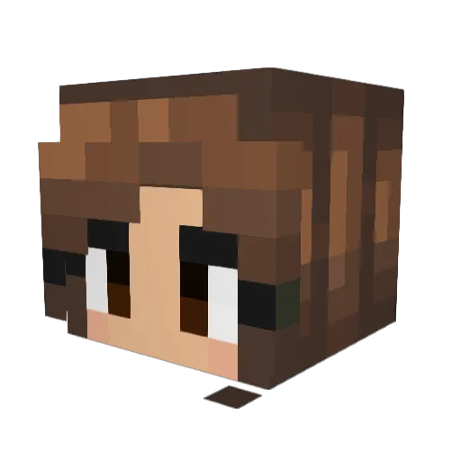 lady_kayla Minecraft avatar head, 3D render