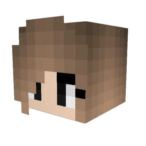 ladycatherine1 Minecraft avatar head, 3D render
