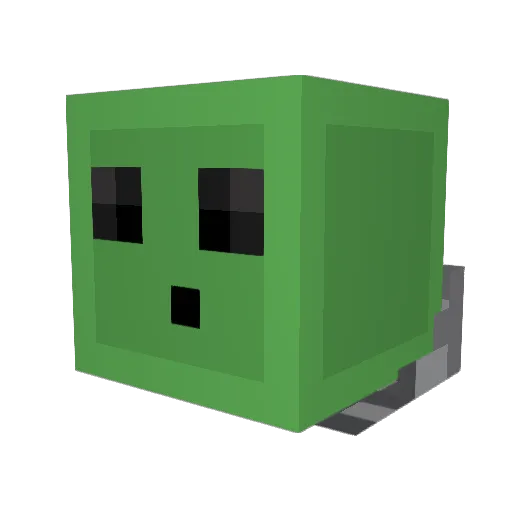 laengland Minecraft avatar head, 3D render