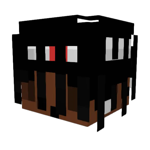laercio_01 Minecraft avatar head, 3D render