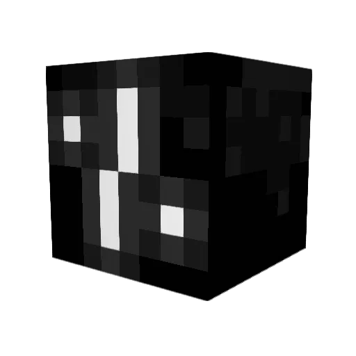 lafsie Minecraft avatar head, 3D render