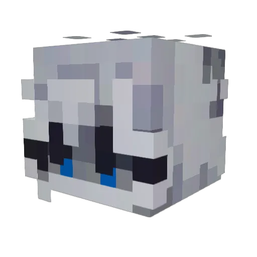 lago_wallmart Minecraft avatar head, 3D render
