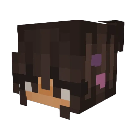 lagwaa Minecraft avatar head, 3D render