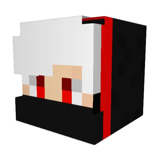 lahonte22 Minecraft avatar head, 3D render